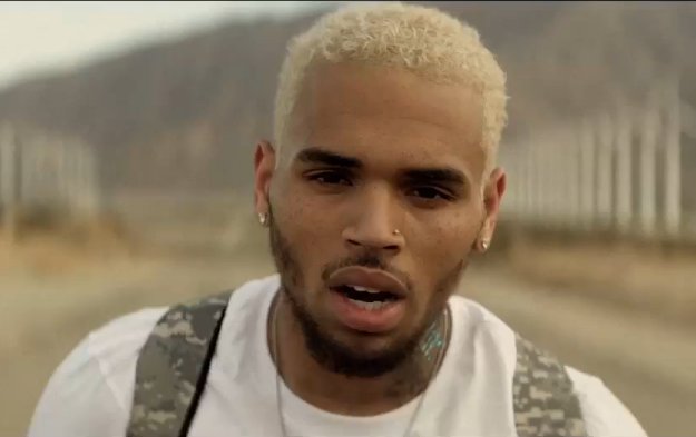 Chris Brown's Blonde Hair: See His New Look - wide 3