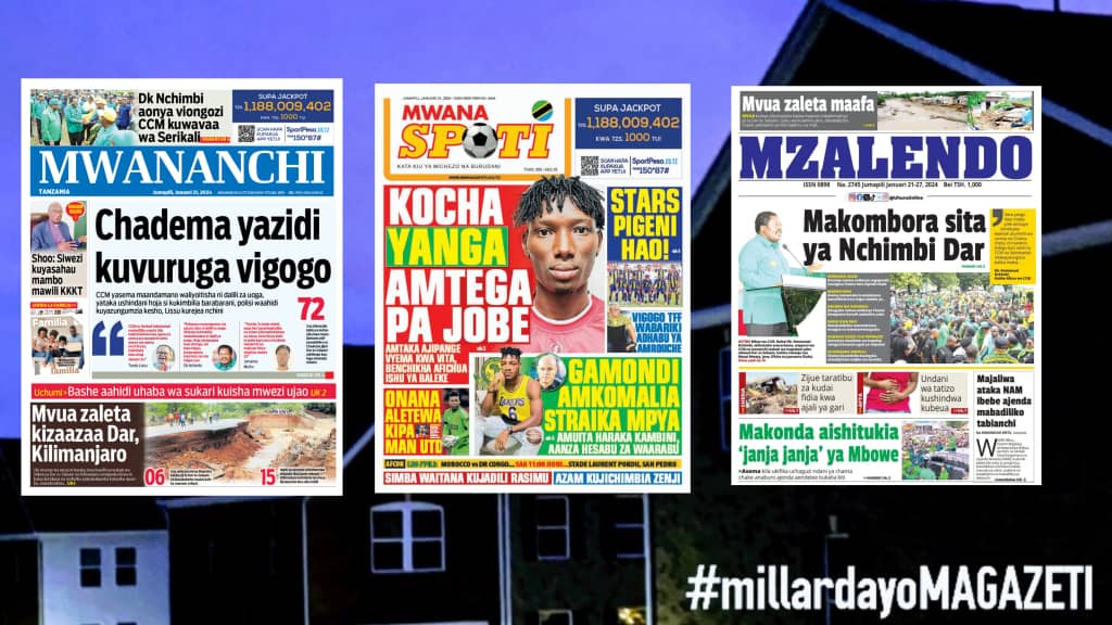 Habari Kubwa Za Magazeti Ya Tanzania Leo January 21 2024 Millard Ayo   IMG 20240121 WA0028 