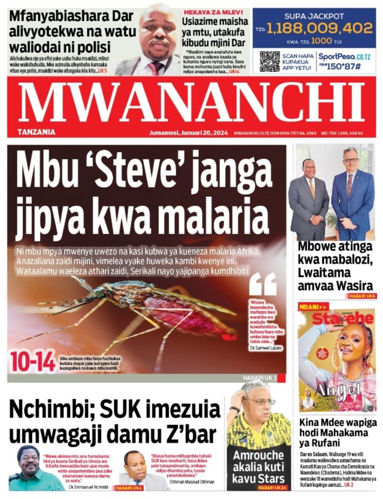 Habari Kubwa Za Magazeti Ya Tanzania Leo January 20 2024 Millard Ayo   Screenshot 20240120 042231 WhatsApp 786x1024 